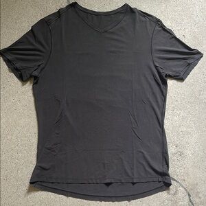 Men's Black V-Neck T-Shirt